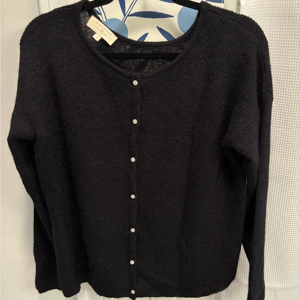 Sezane Gaspard Cardigan- Black- M
